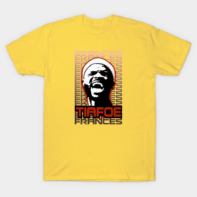 Frances Tiafoe Tennis Champion T-Shirt by vlada123